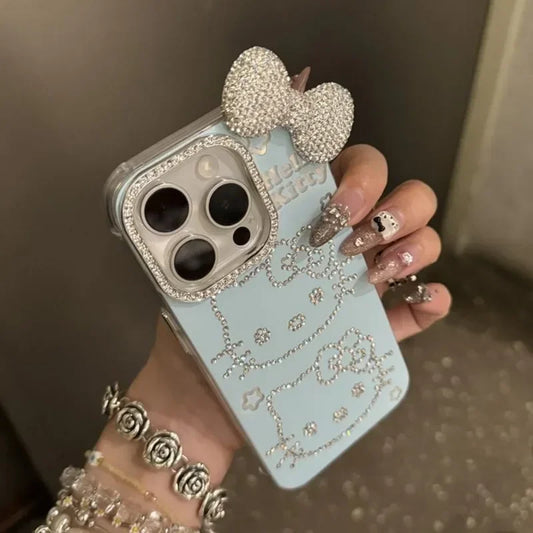 Hello Kitty Luxury Rhinestone Phone Case for iPhone